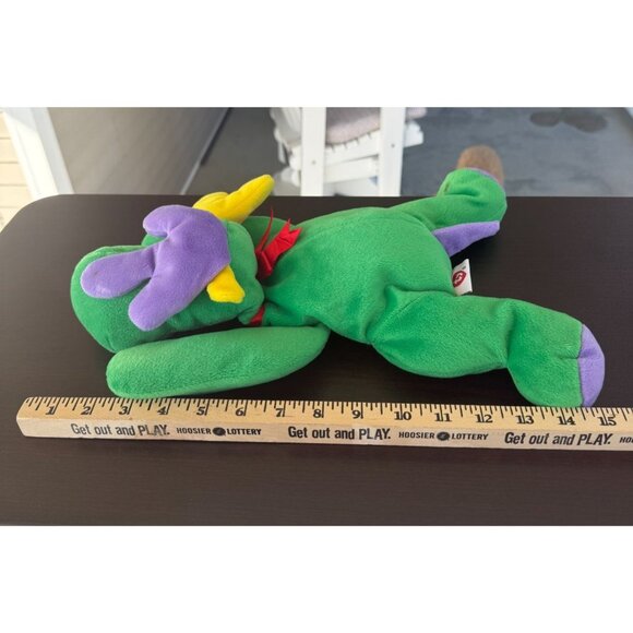 Ty Pillow Pals Antlers the Green Moose Vintage 1998 - Picture 9 of 9